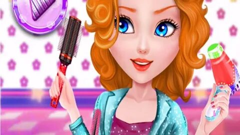 Игры прически и макияж