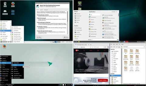 Kde gnome xfce