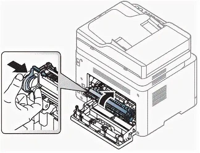 МФУ самсунг 462. Xerox 3300 замятие 2 ст печати 0 внутри. CLX-3175 замятие 1 датчик. Brother замятие