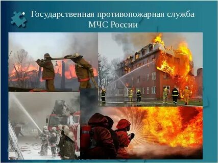 Органы противопожарной службы мчс