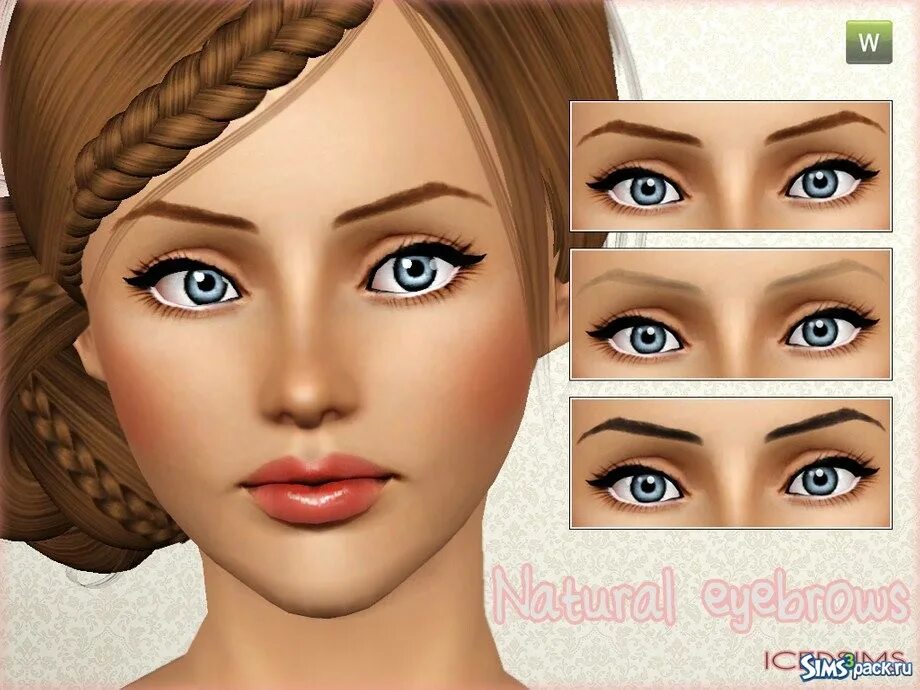 Бровки 3 4. SIMS 3 Eyebrows. Брови симс 3. Мод симс 3 брови. Брови с сечкой симс.