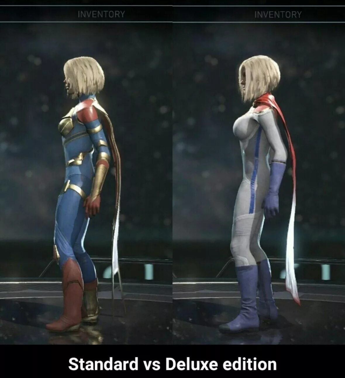 Injustice 2 Пауэргерл Голая
