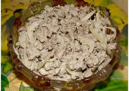Салат каприз с говядиной рецепт