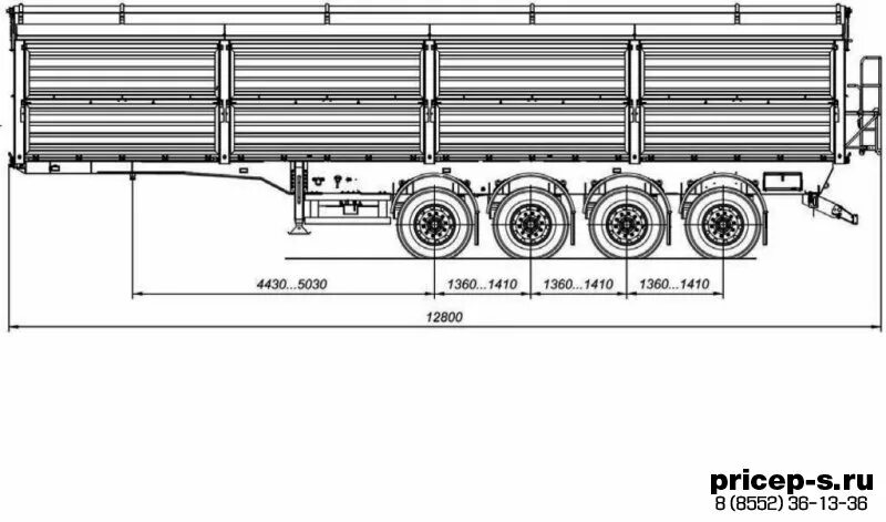 Полуприцеп зерновоз Амкар 9406-20s. Бортовой полуприцеп-зерновоз 9406-20s. 9406-20s полуприцеп. Габариты полуприцепа КАМАЗ.