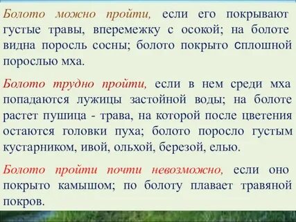 Болото какой род