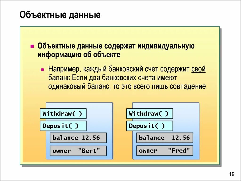 И в другие объекты например