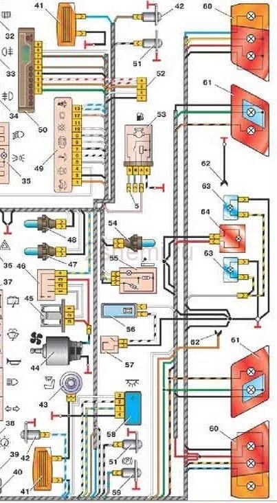 Схема панельной проводки ВАЗ 2114. Схема электрооборудования 2114 инжектор. Электрическая схема ВАЗ 2114 инжектор. Электрика ВАЗ 2114 инжектор схема электрооборудования.