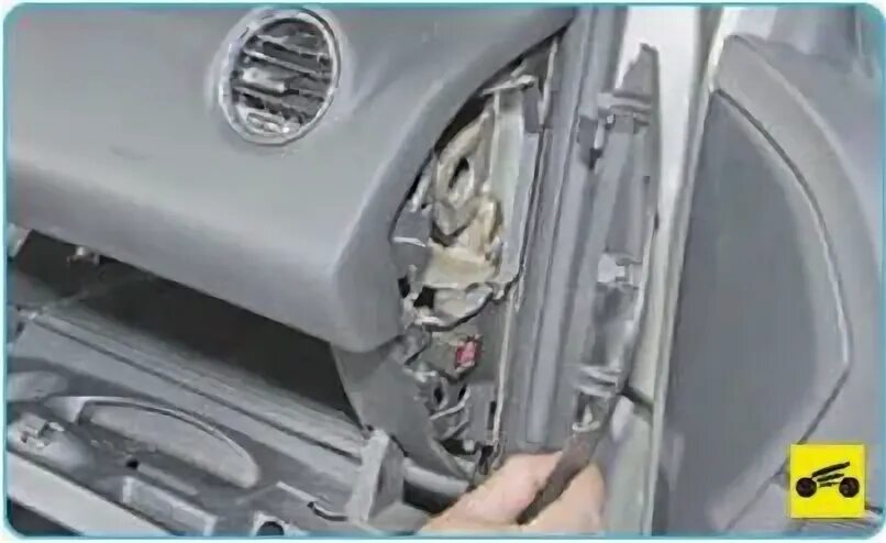 Автомобиль Peugeot 308. СНЯТИЕ И УСТАНОВКА ВЕЩЕВОГО ЯЩИКА