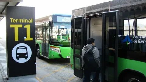 Автобус из аэропорта барселоны