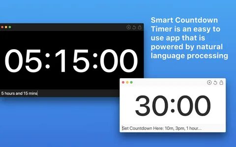 smart countdown timer. stavovy_radek_mac_13_aplikaci19. 