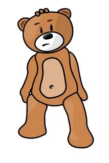 Simple Teddy Bear SVG Clip arts download - Download Clip Art