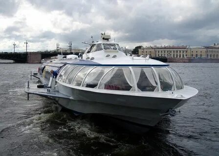 Фото катера на подводных крыльях