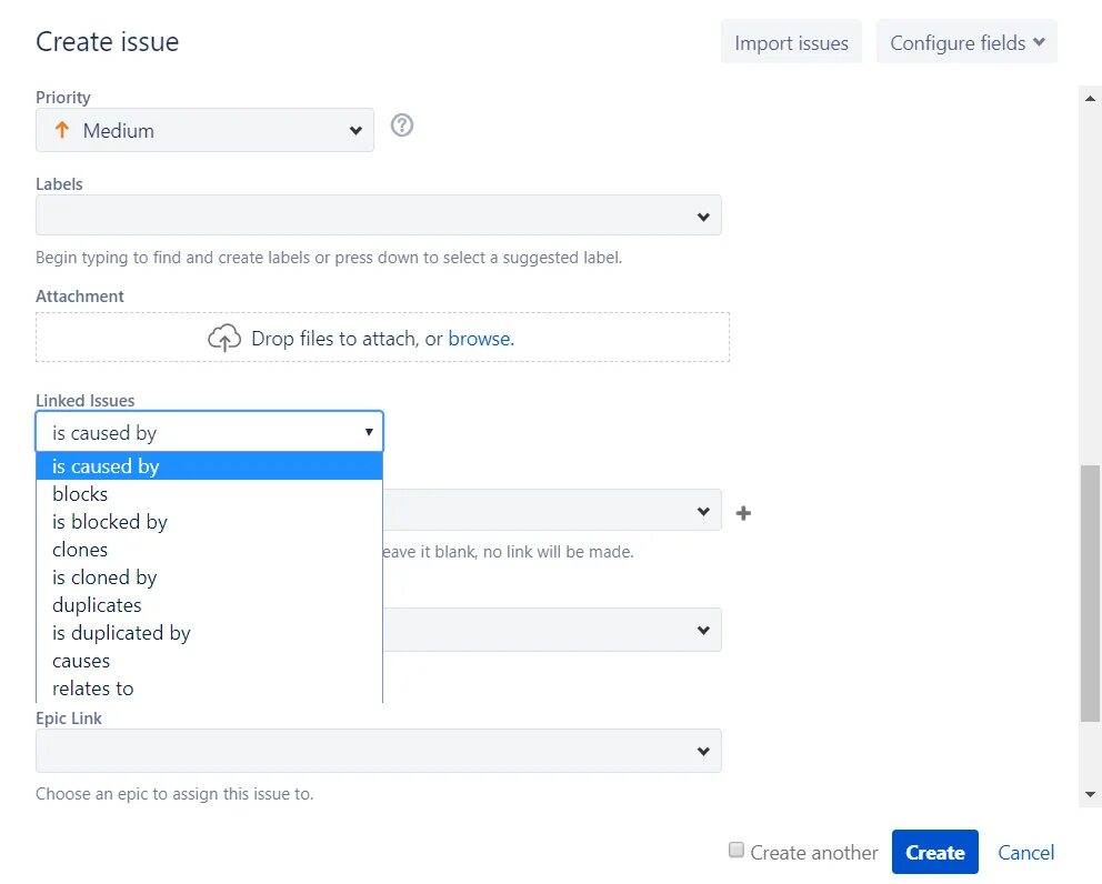 Jira. Jira Issue. Links of Jira. Jira Issue link. Issue links