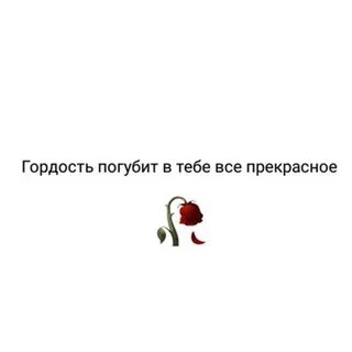 Гордость погубит однажды