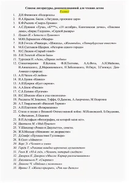Литература 8 класс произведения на лето. Внеклассное чтение 8 класс список литературы на лето. список литературы на лето для 8 класса по программе коровиной.