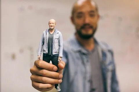 3д фигурка человека