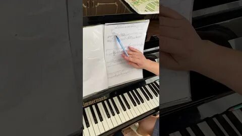 Работа в классу фортепиано