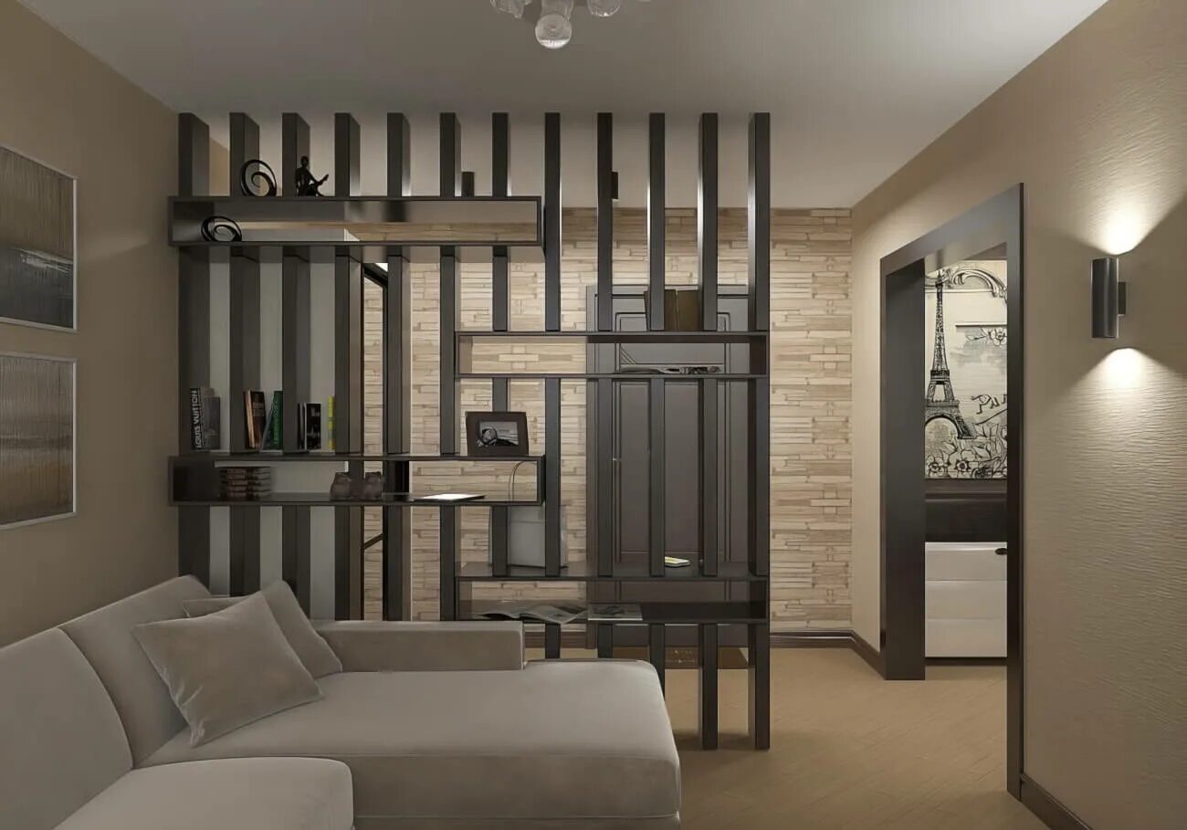 Перепланировка двушки в трешку - фото примеров Apartment design, Small apartment
