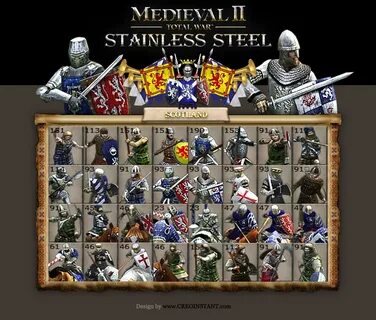 Stainless steel medieval