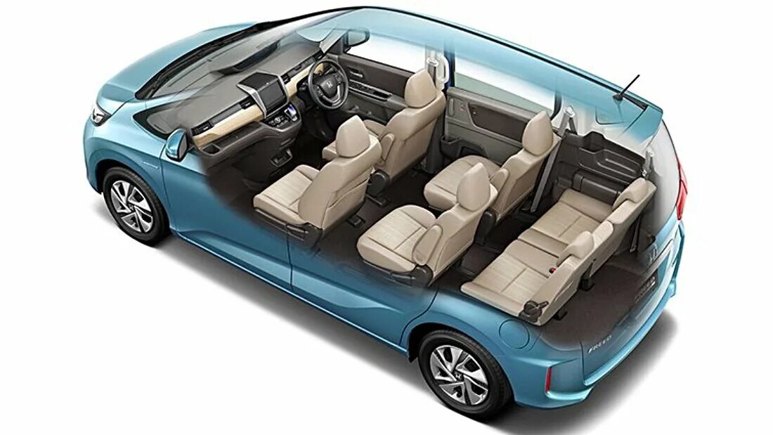 Honda freed кузова. Хонда Фрид 7 мест. Хонда Фрид 6 мест. Хонда Фрид 2 салон. Honda freed Hybrid.