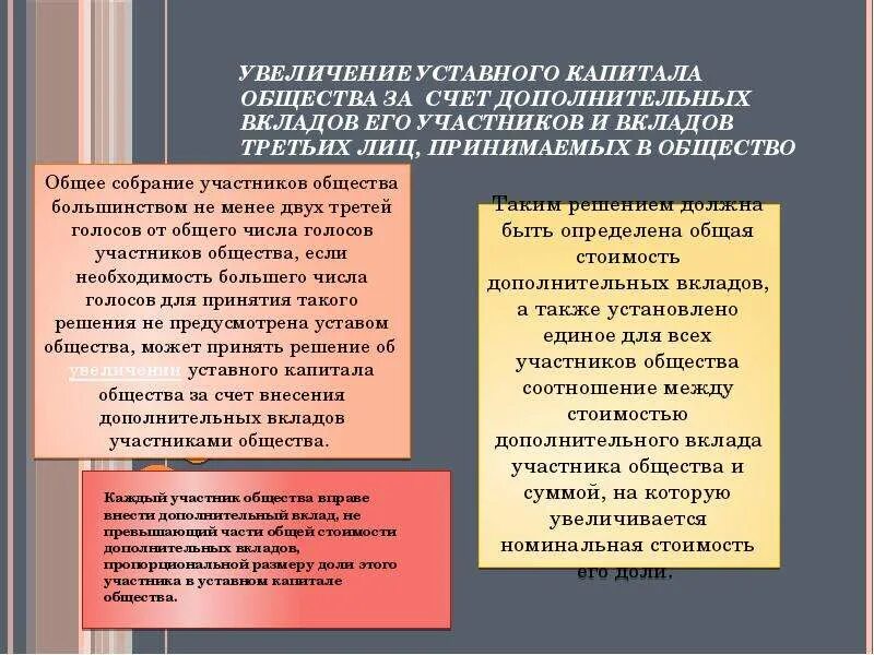 Увеличение уставного капитала. Увеличение уставного капитала за счет. Увеличение уставного капитала за счет дополнительного вклада. Порядок изменения уставного капитала.