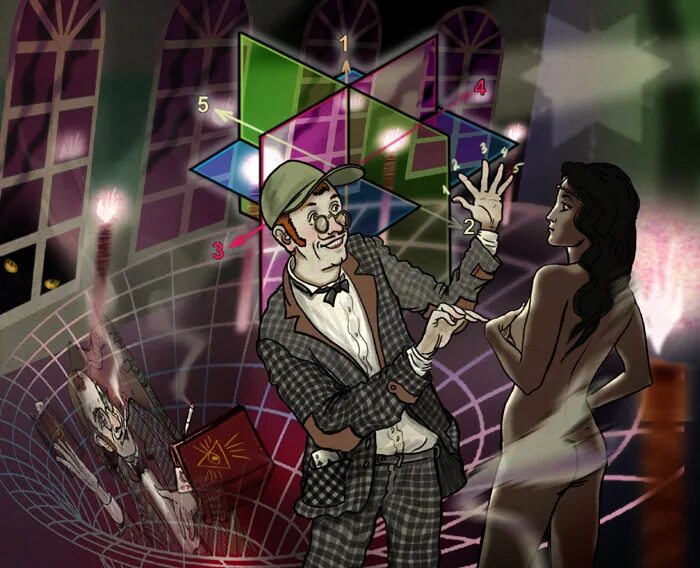 печальный рыцарь под маской коровьева 5