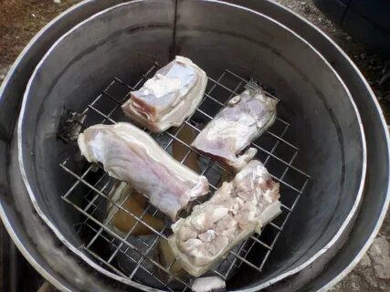 Как сделать коптильню мяса