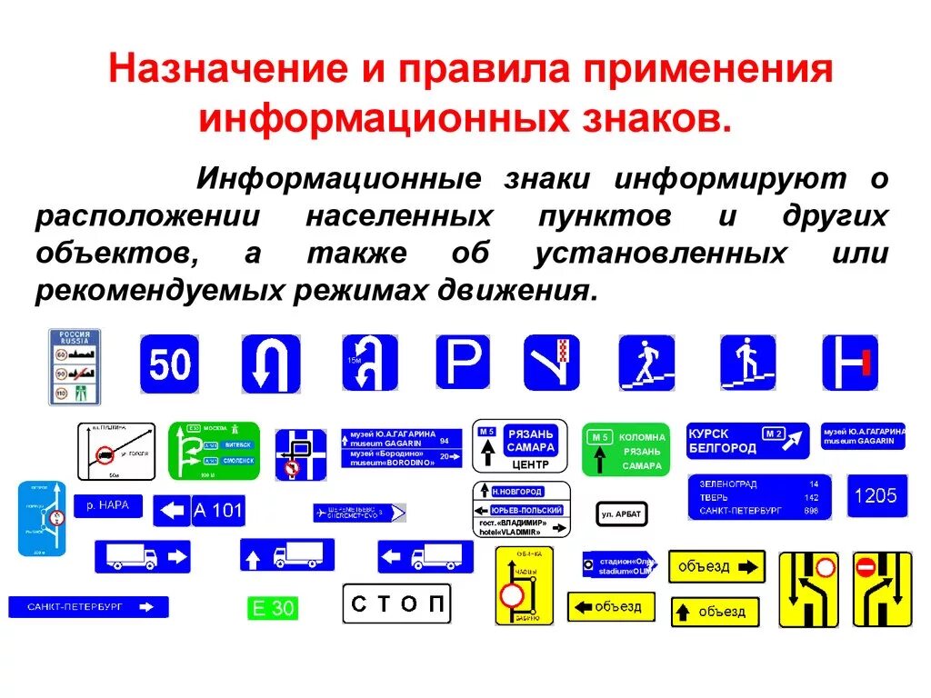 Признак основного номера. Информационные знаки. Дорожные знаки информационные. Информационно-указательные знаки дорожного движения. Информационные указательные знаки дорожного движения.