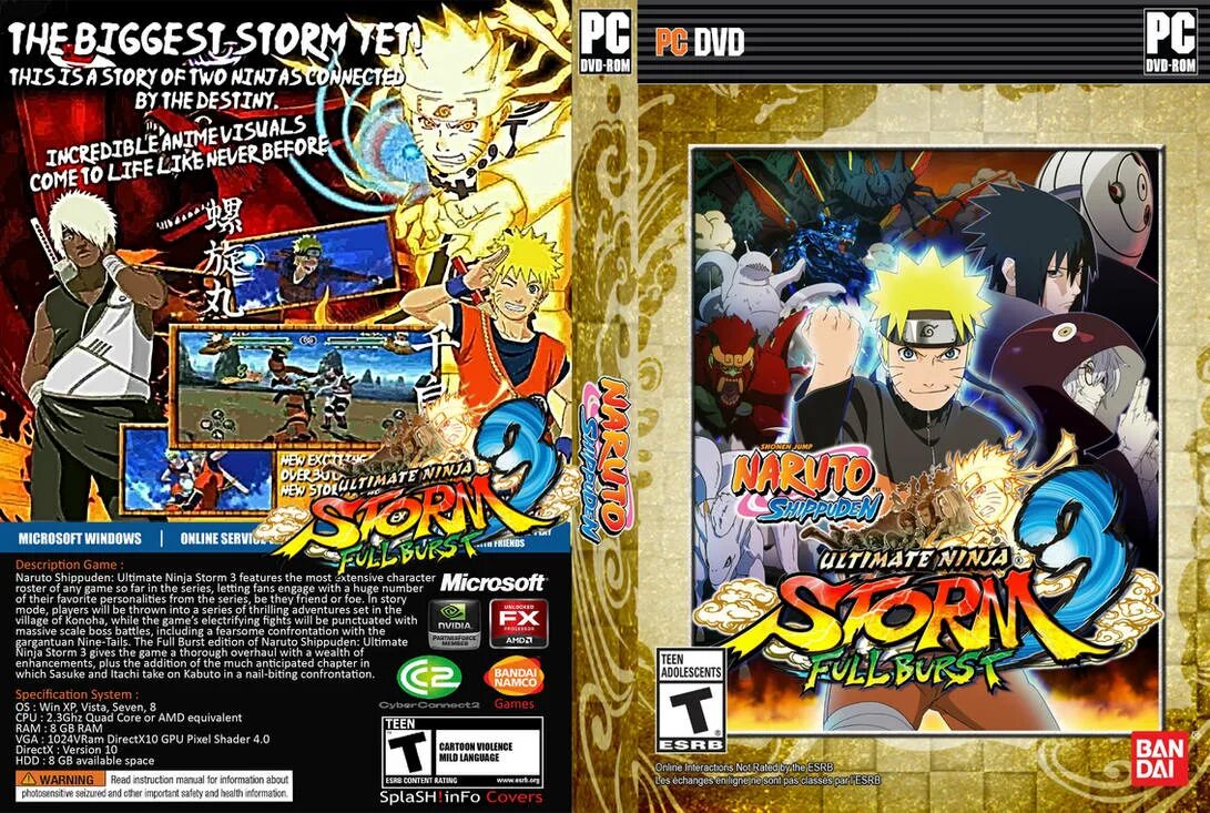 Naruto storm connections по сети. Наруто шторм 3 диск. Naruto Shippuden Ultimate Ninja Storm 1 диск. Naruto Storm 3 диск. Naruto Shippuden: Ultimate Ninja Storm 1 Full Burst.