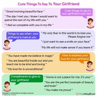 Things To Say To Your Girlfriend To Make Her Happy When She's Mad / 15...