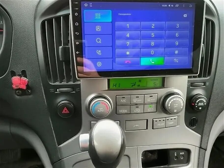 Как снять магнитолу Hyundai Starex Хёндай Старекс - YouTube