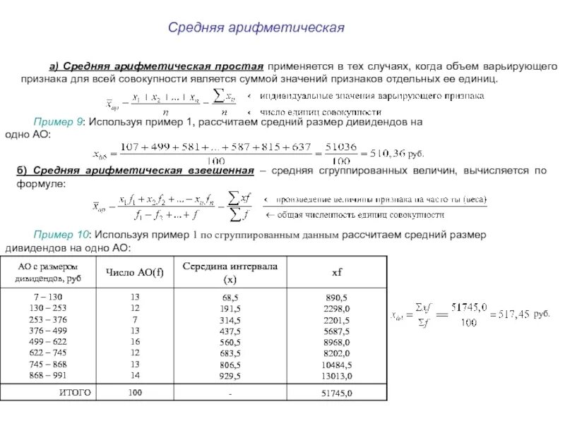 Простой пример расчета. Арифметическая взвешенная формула по статистике. Формула средней арифметической взвешенной в статистике. Средняя арифметическая пример. Средняя арифметическая простая пример.