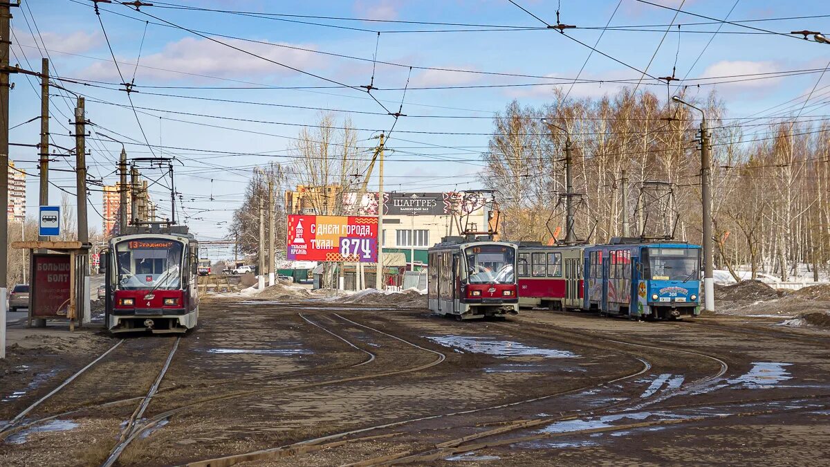 Маршрут 4 тула. 71-407 Тула. 71 407 Трамвай Тула. 13 Трамвай Тула. Линейная станция Менделеевский поселок Тула.