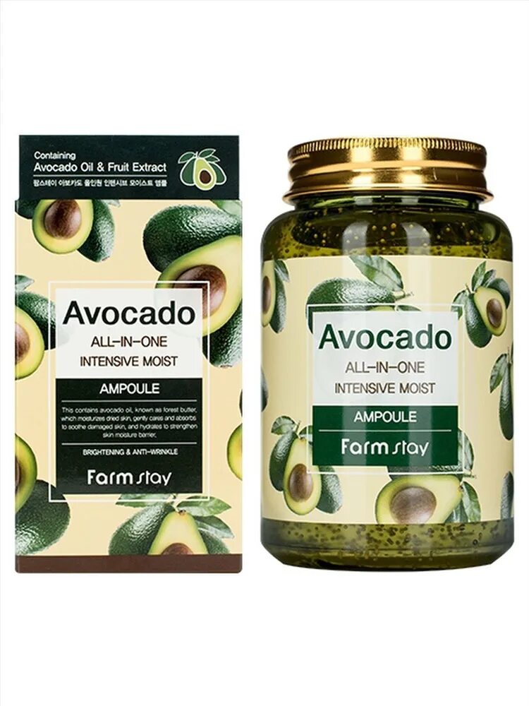 Farm stay косметика купить. Farmstay Avocado all-in-one Intensive moist Ampoule 250ml. Сыворотка Avocado Farm stay 250 мл. Сыворотка с авокадо Farmstay 250мл. Ампульная сыворотка с экстрактом авокадо Farmstay Avocado all-in-one Intensive moist Ampoule.