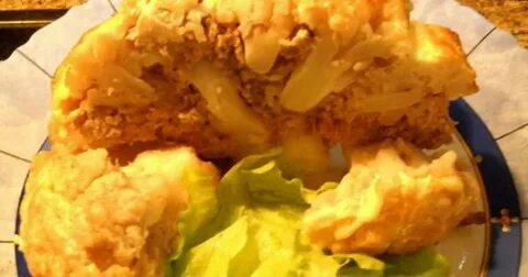 Цветная капуста с мясом запеченная