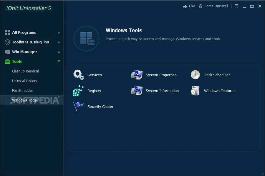 Программа для принудительного удаления файлов. Унинсталлер для windows 10. программа принудительное удаление программ в windows 10. ос tools. поделить диски на windows 10 iobit.