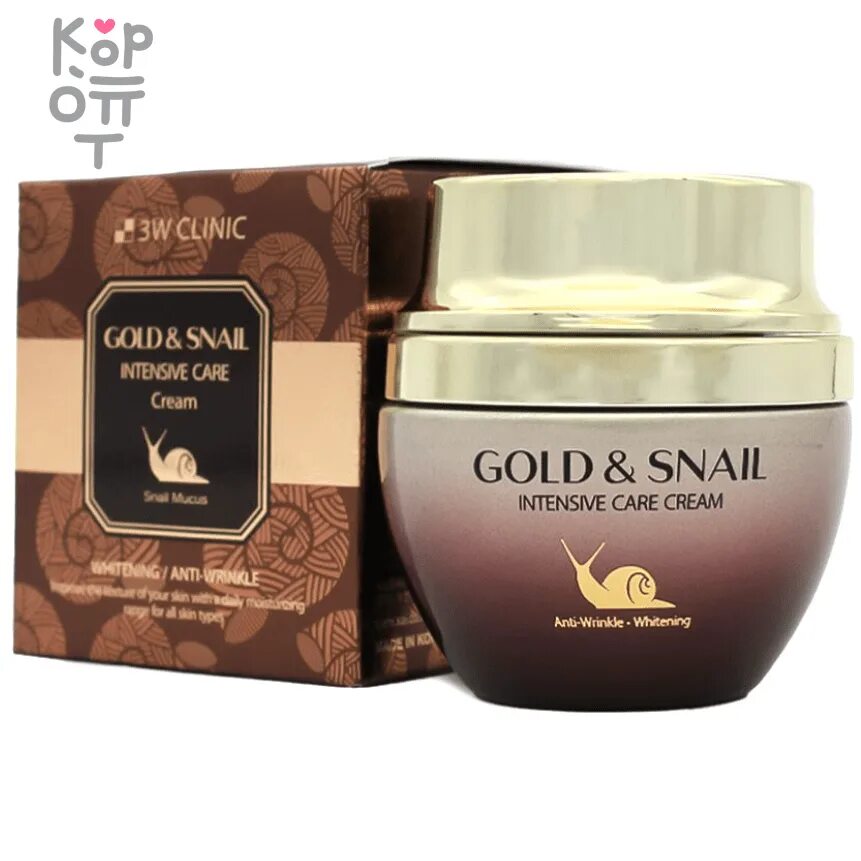 Intensive Snail Cream. Маска Dabo Snail Gold. Крем 55 +.