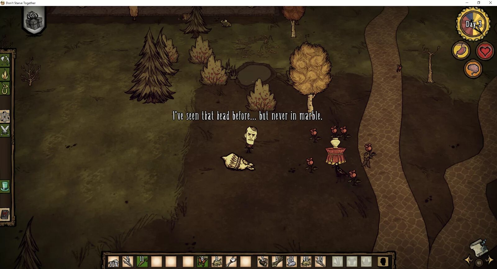Touch starved game