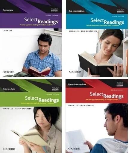 Читать бай. Select reading. Select reading pre-Intermediate. Select readings Oxford. Select reading Upper Intermediate.