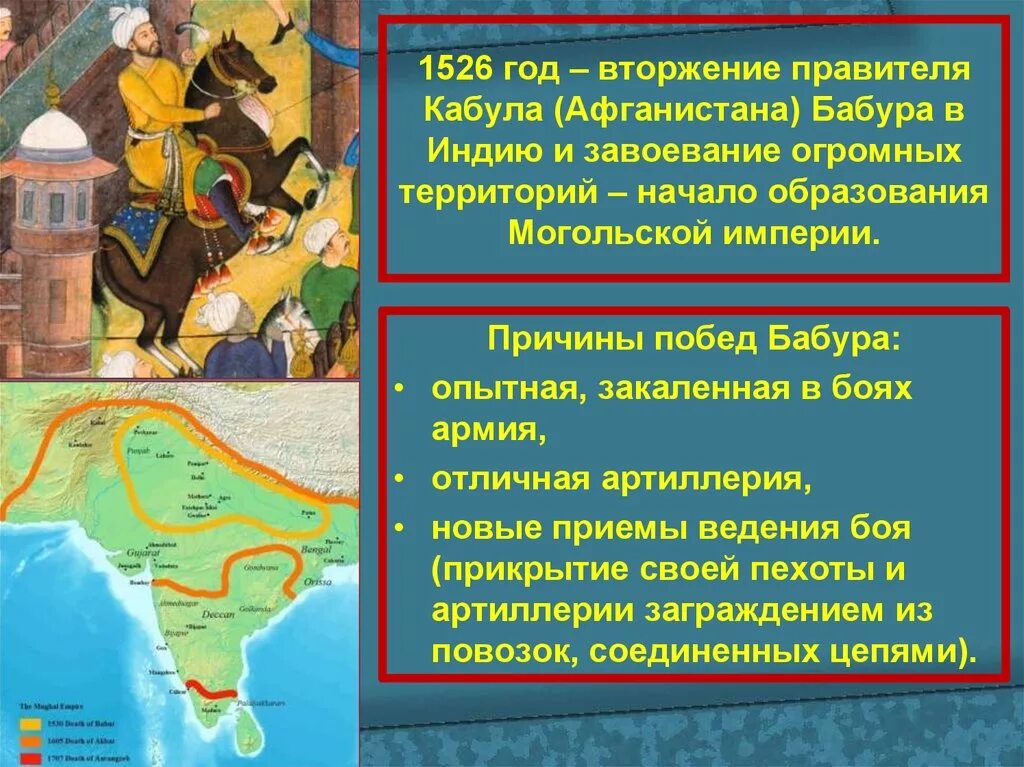 Империя великих моголов была разгромлена надиршахом в