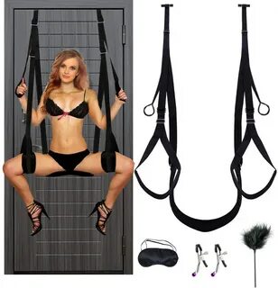 Amazon.com: Door Swing Adult Sex Sling SM Game BDSM Sex Toys for Couples wi...