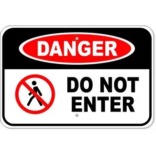 Warning enter