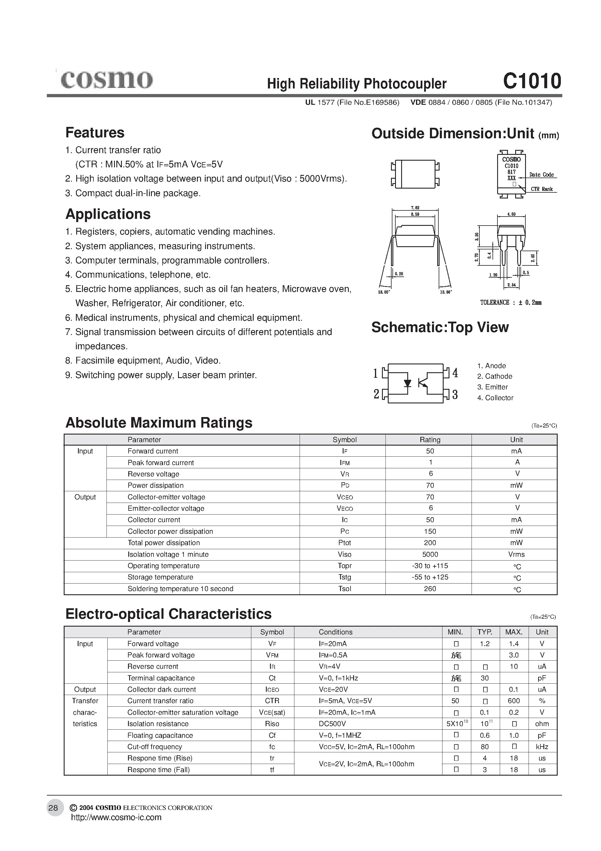 Cosmo 1010 817. Cosmo 1010 817 схема. оптопара 1010 817 даташит. cosmo 1010 817 datasheet. оптопара 817b datasheet.