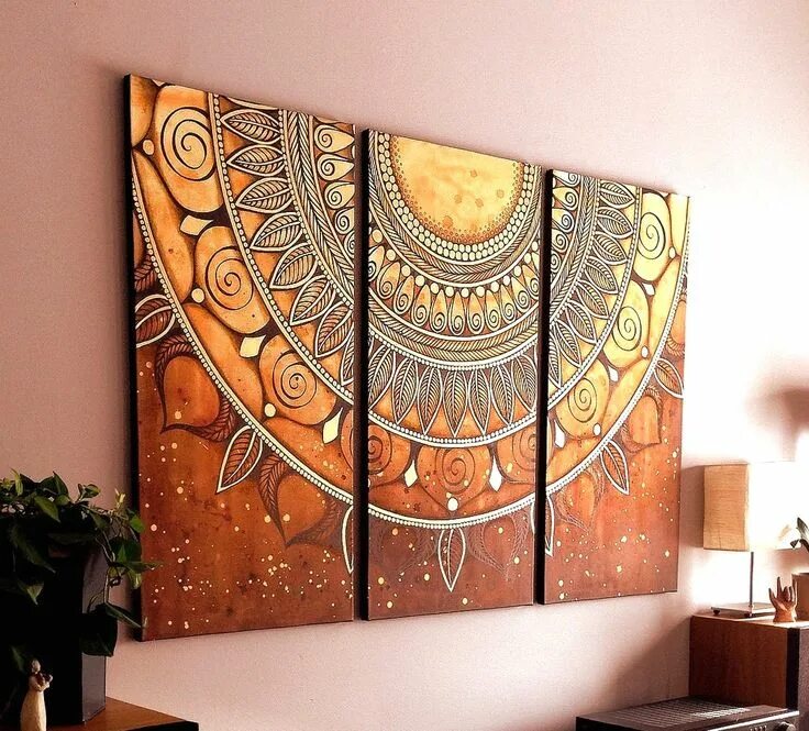 decorative painting pictures Picture - More Detailed Picture about 3 Piece Hand 