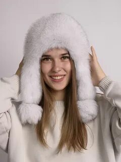 Зимние ушанки из меха