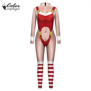 Цветной косплейер для рождественской вечеринки, карнавальный костюм, женски...