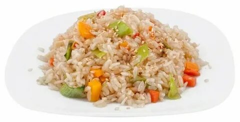 Рис с овощами перец морковь лук