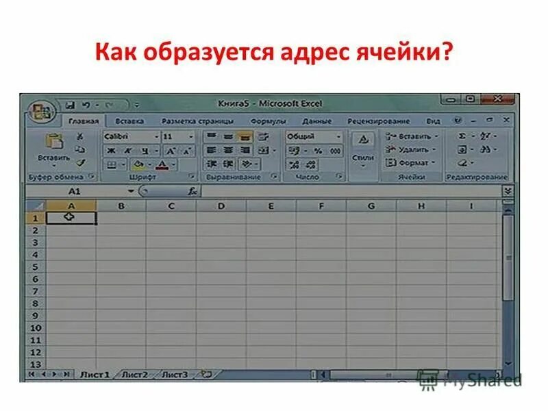 Название ячеек в excel. Названия ячеек. На пересечении столбца и строки образуется. Что такое пересечение строк и столбцов. Что такое пересечение строк и столбцов.