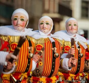 The Gilles are the oldest and principal participants in the Carnival of Bin...