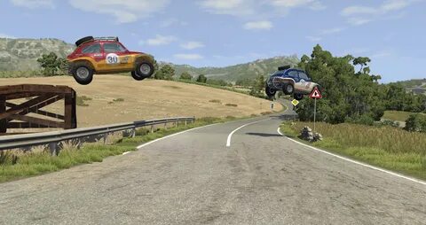 Трафик в beamng drive